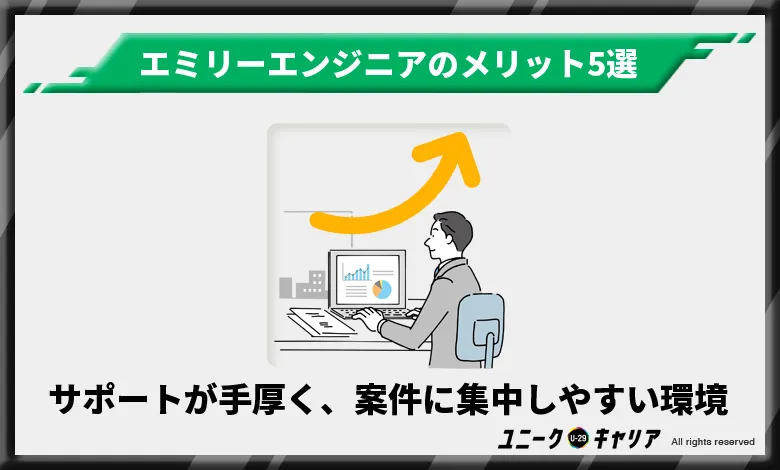 エミリーエンジニア　メリット