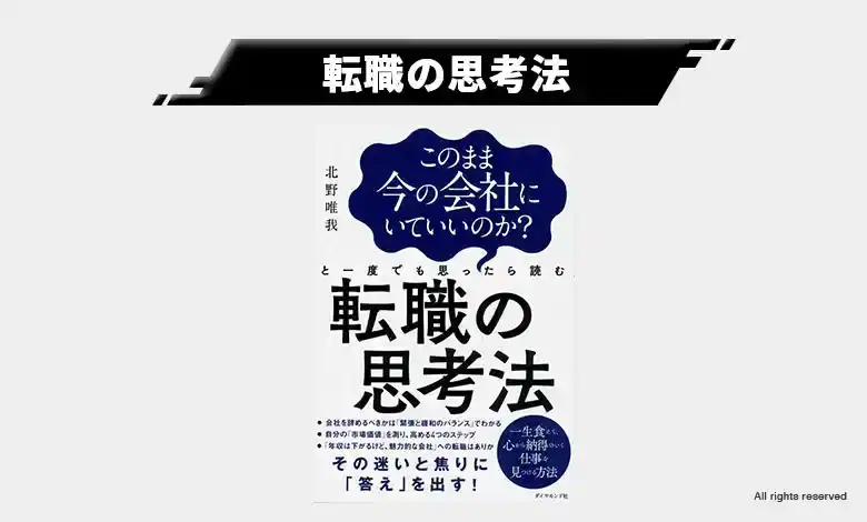 1-3. 転職の思考法｜転職への不安・疑問を小説形式で紐解いていく