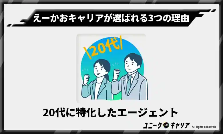 20代に特化したエージェント