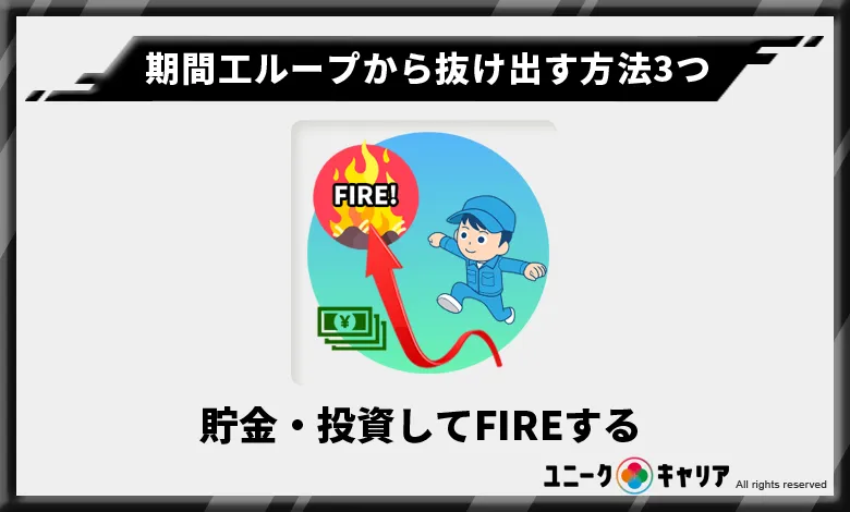 貯金・投資してFIREする