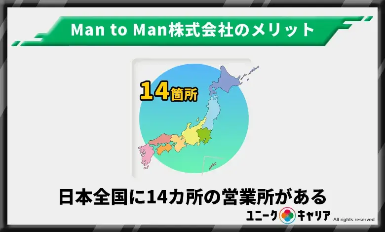 Man to Man　メリット