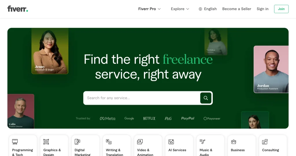 ファイバー（Fiverr）